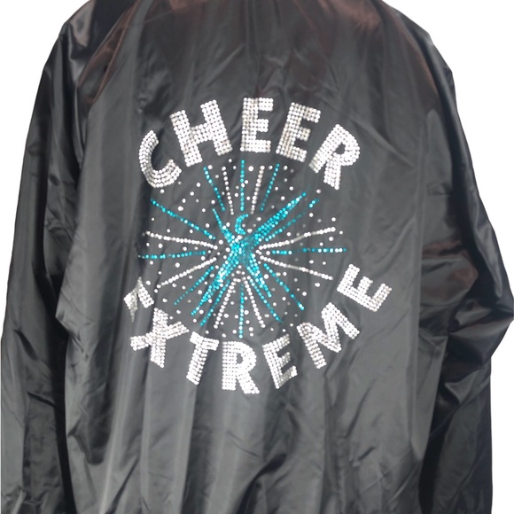 Cardinal Frat Satin Bomber Women Jacket ➖Size L - Picture 5 of 12